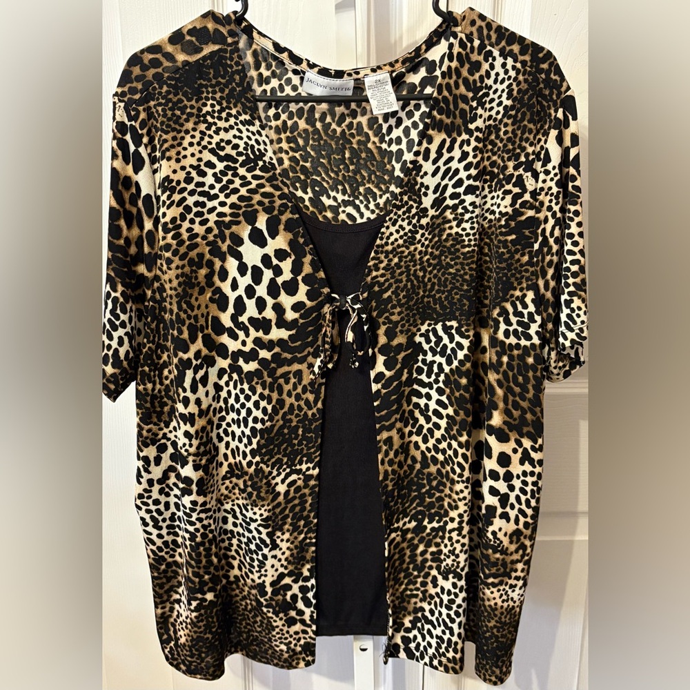 Jaclyn Smith Top.  Size 2X